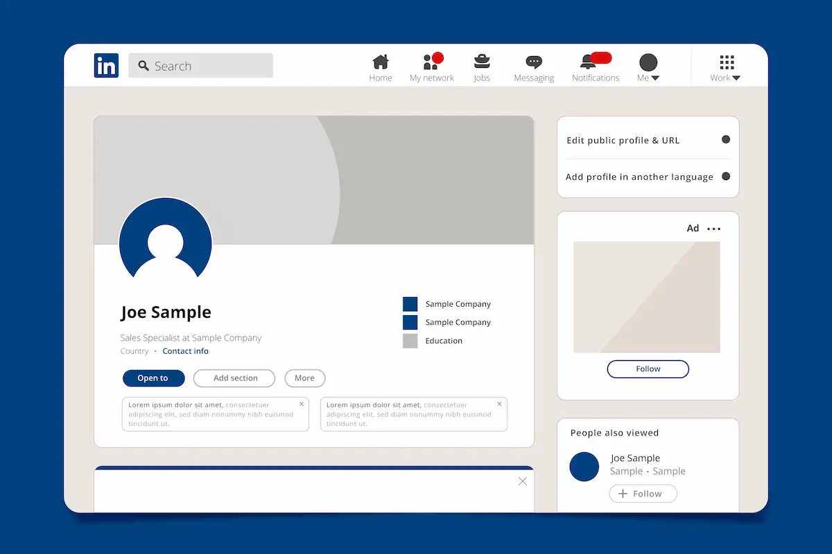 Gestione profilo LinkedIn Venezia Ottimizzazione profilo